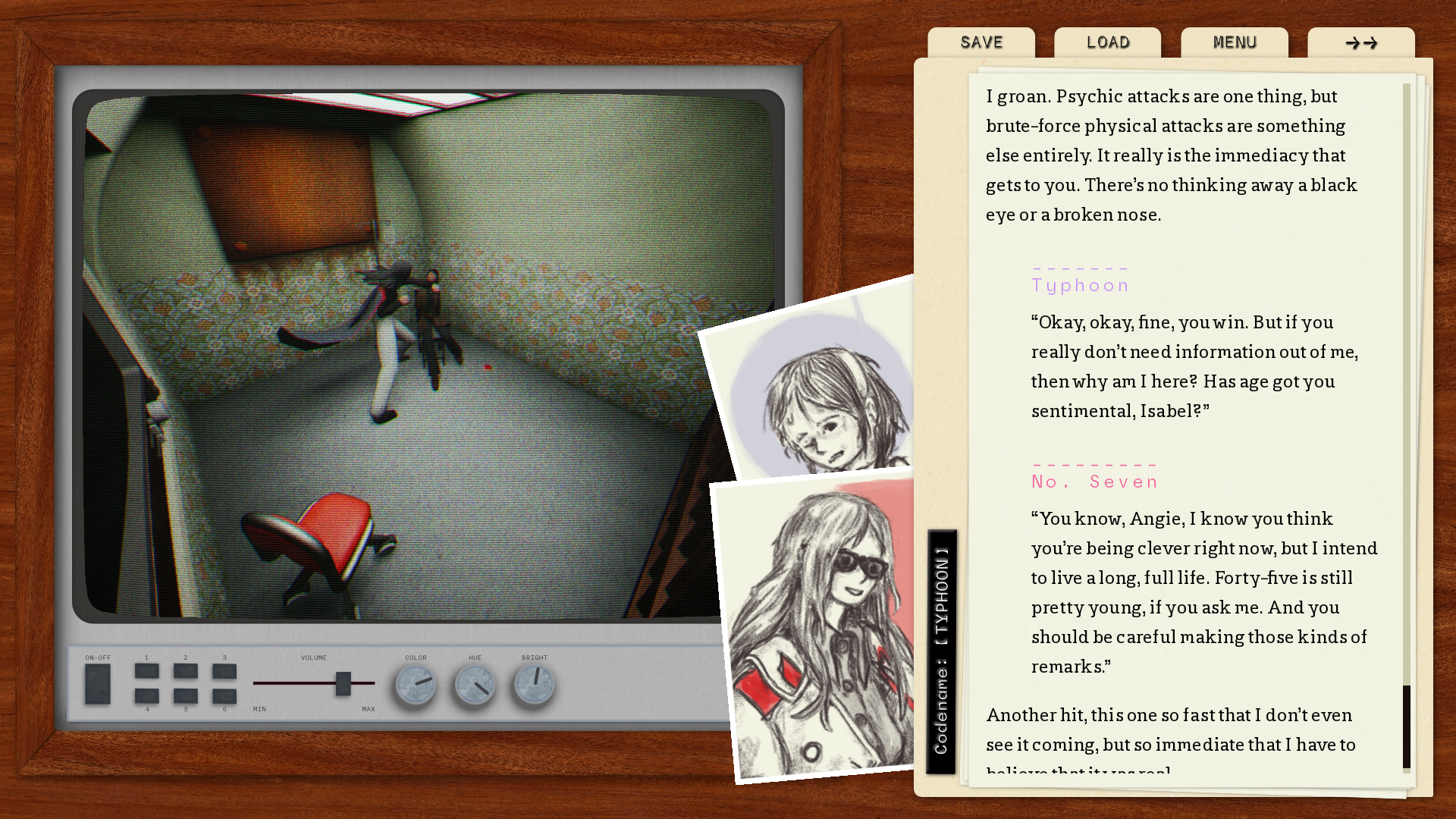 Codename: TYPHOON visual novel screenshot Codename: TYPHOON screenshot